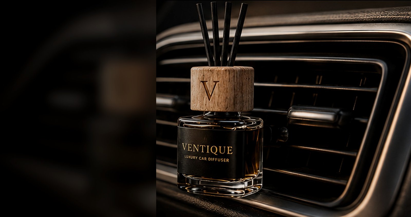 VENTIQUE diffuser installed in car